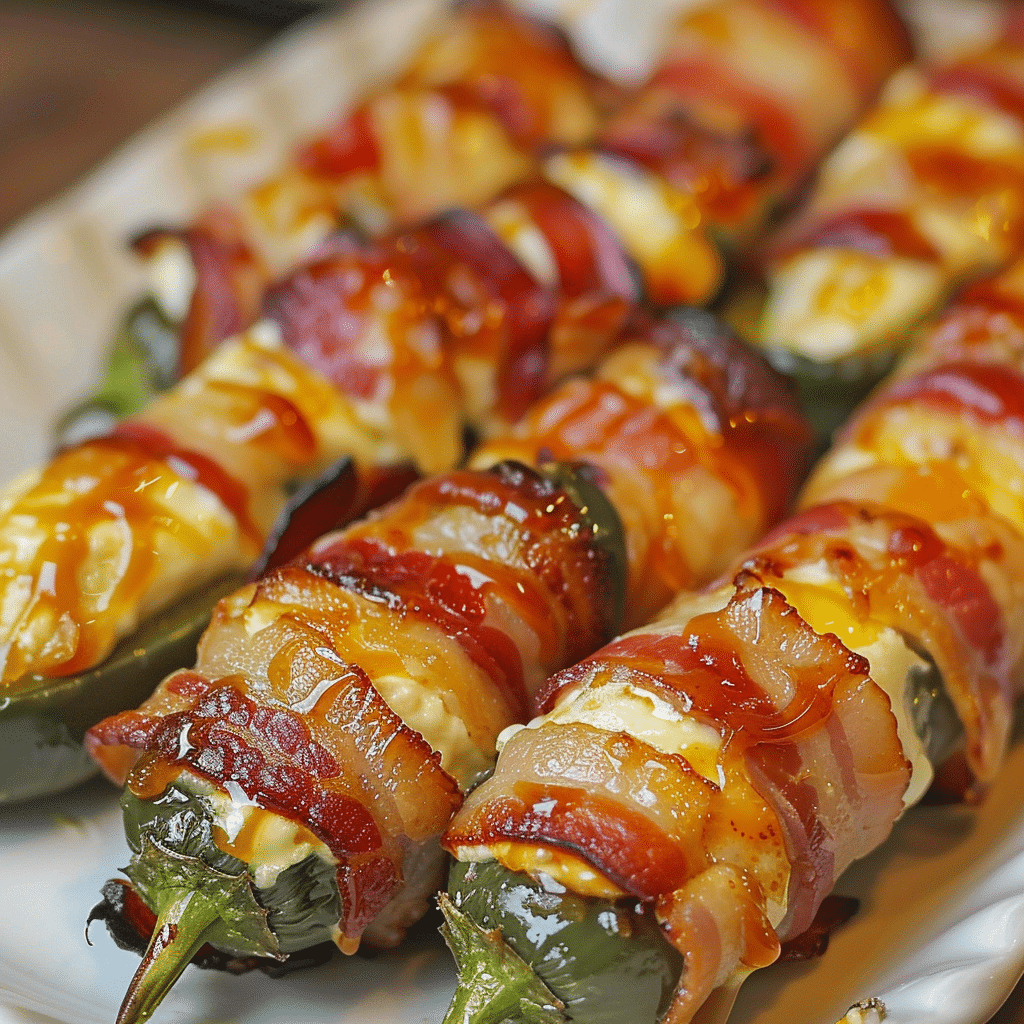 Bacon-Wrapped Maple Jalapeño Poppers — restaurant-quality recipe photo