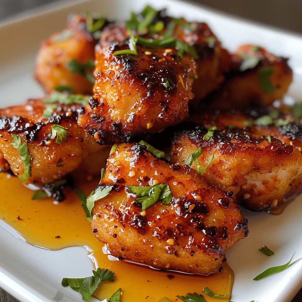 Step-by-step process of making Crispy Maple Pumpkin Chicken Bites