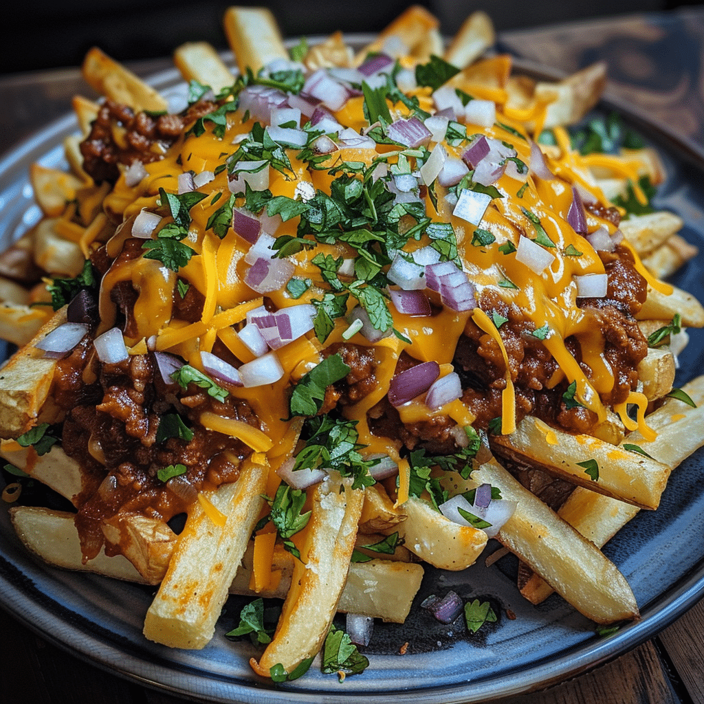 Loaded Pumpkin Chili Cheese Fries — restaurant-quality recipe photo