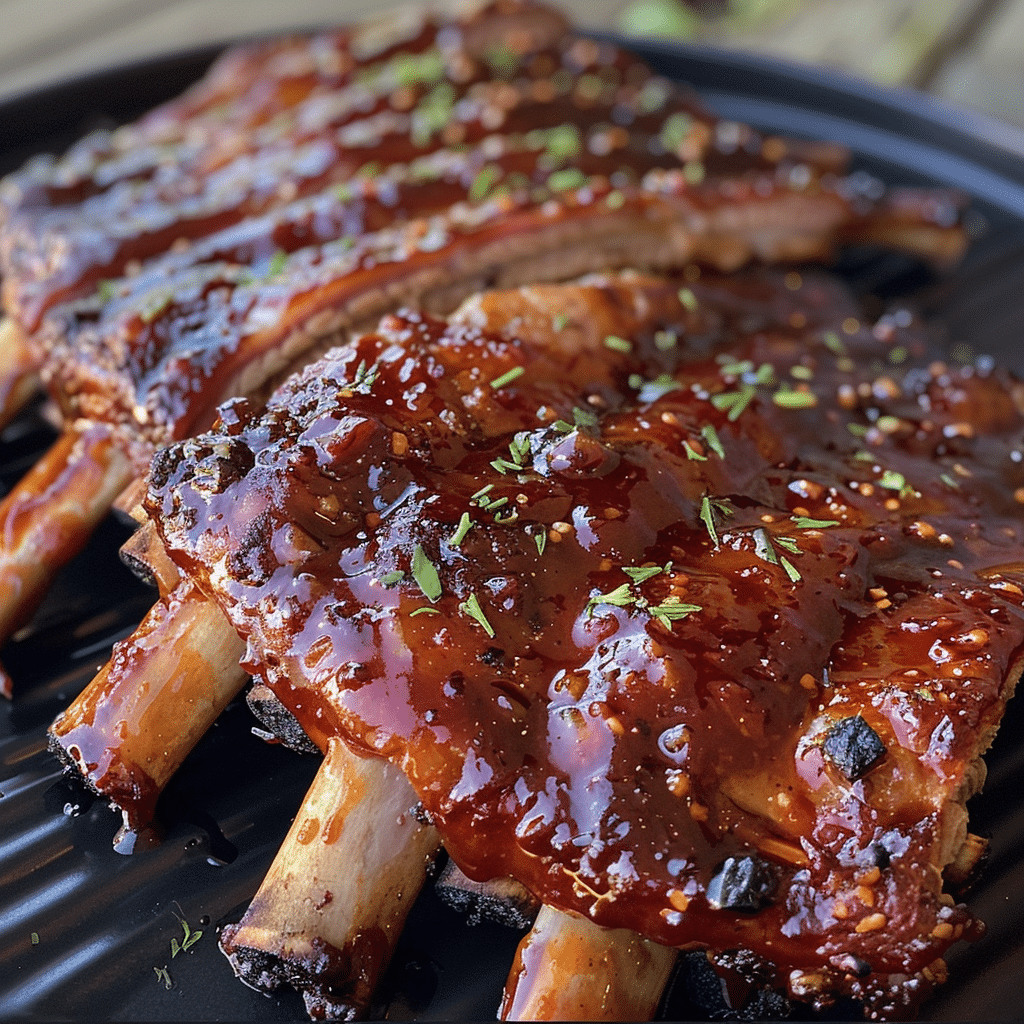 Smoked Applewood BBQ Ribs with Maple Glaze — restaurant-quality recipe photo