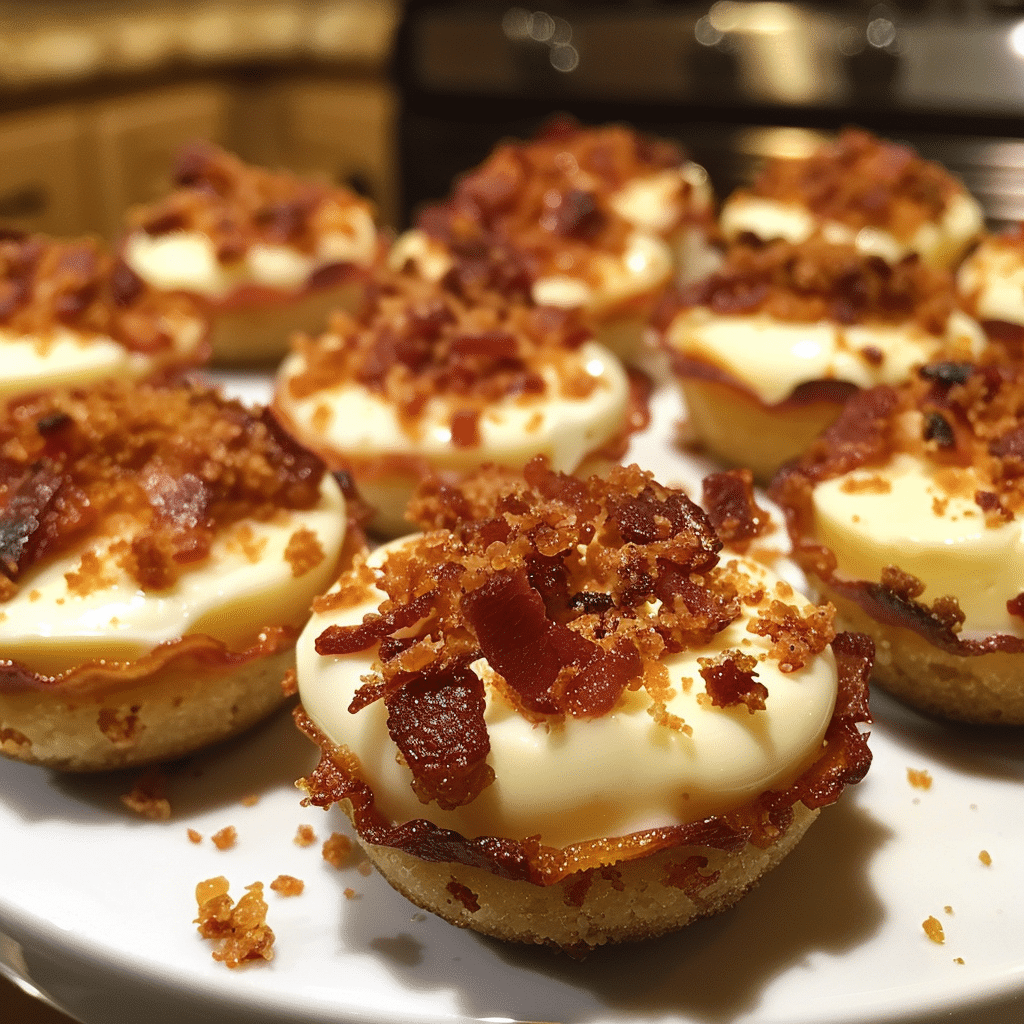How to make Sweet Chili Bacon Cheesecake Bites — key cooking step