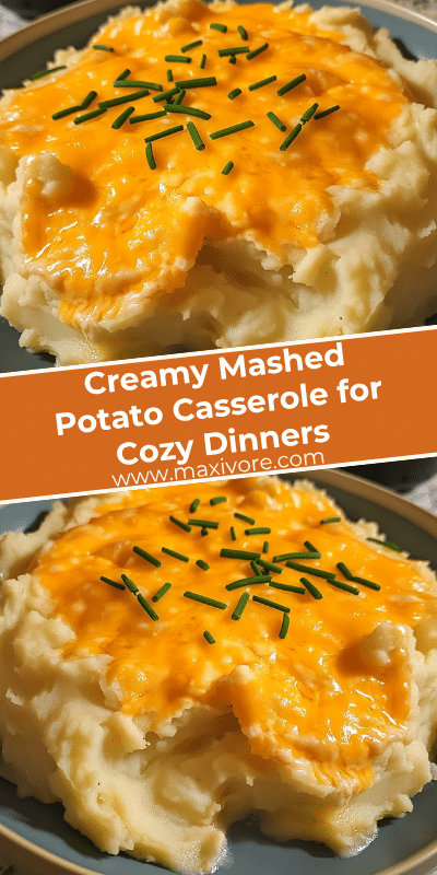 Creamy Mashed Potato Casserole for Cozy Dinners