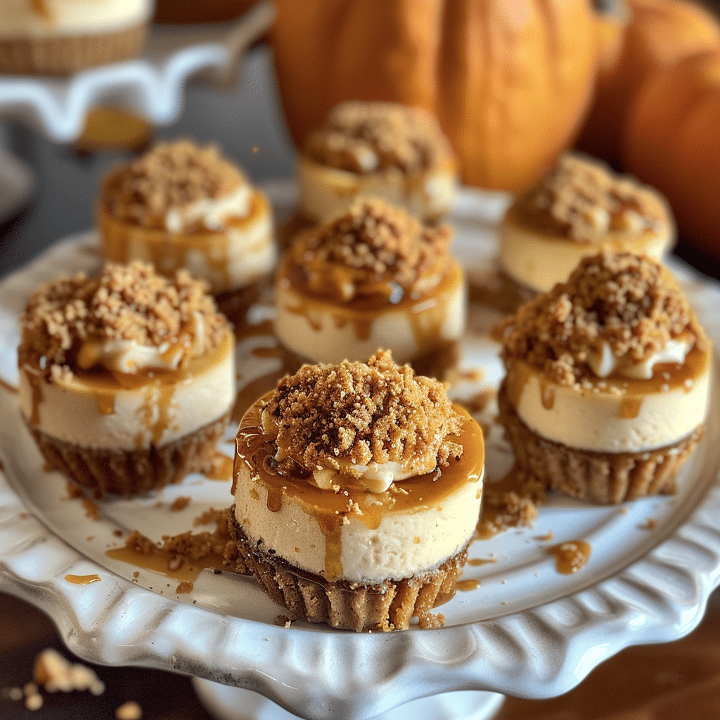 How to make Bourbon-Glazed Pumpkin Spice Cheesecake Bites β key cooking step