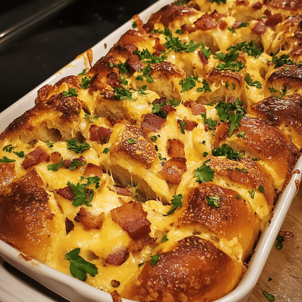 Cheesy Garlic Bacon Pull-Apart Bread for Cozy Gatherings — restaurant-quality recipe photo