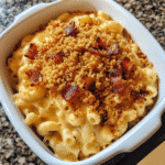 Creamy Pumpkin Spice Mac & Cheese with Crispy Bacon Crumble — restaurant-quality recipe photo