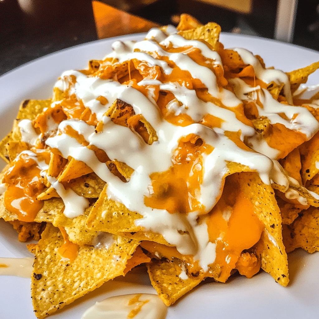 Crispy Pumpkin Spice Nachos with Melty Cheese Drizzle — restaurant-quality recipe photo