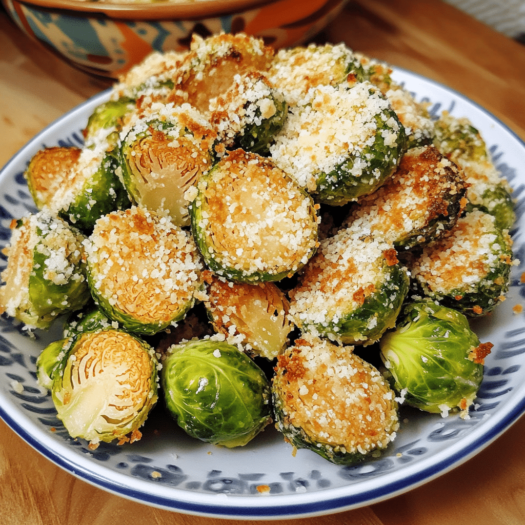 Crunchy Parmesan-Dusted Brussels Sprouts Bites — restaurant-quality recipe photo