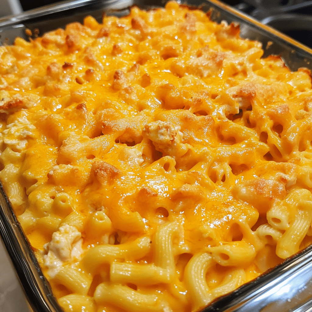 Fiery Buffalo Chicken Mac & Cheese Casserole for Game Day — restaurant-quality recipe photo