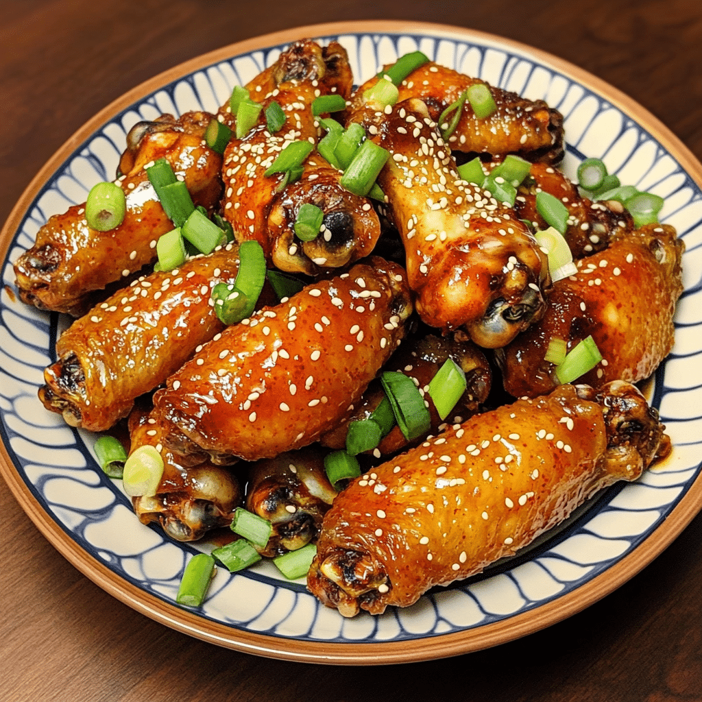 How to make Firecracker Spicy Chicken Wings with Sweet Chili Glaze — key cooking step