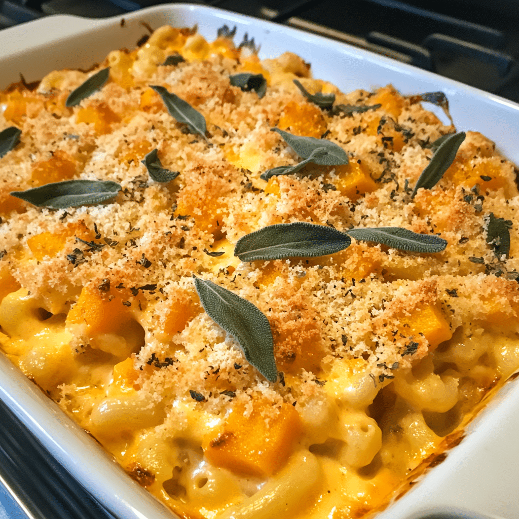 Harvest Mac & Cheese Galore with Butternut Squash and Sage — restaurant-quality recipe photo