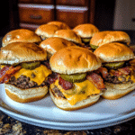 Loaded Cheeseburger Sliders with Secret Sauce — restaurant-quality recipe photo