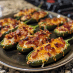 Maple Bacon Jam Stuffed Jalapeño Poppers — restaurant-quality recipe photo