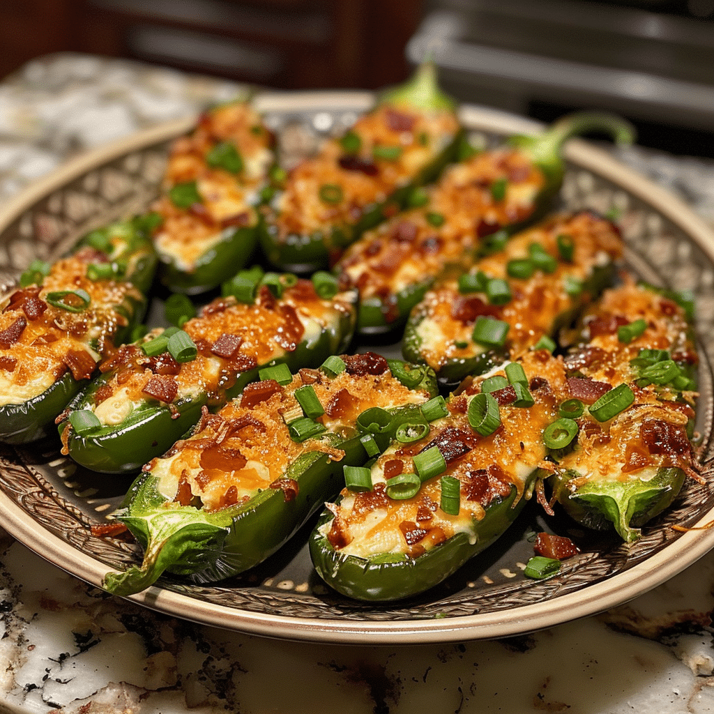 How to make Maple Bacon Jam Stuffed Jalapeño Poppers — key cooking step