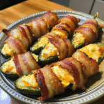 Savory Bacon-Wrapped Jalapeño Poppers with Cheddar Burst — restaurant-quality recipe photo