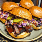 Smoked Maple BBQ Brisket Sandwiches — restaurant-quality recipe photo