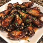 Smoked Maple Bourbon Glazed Chicken Wings with Crispy Skin — restaurant-quality recipe photo