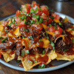 Smoky BBQ Brisket Nachos with Cheddar Wave — restaurant-quality recipe photo