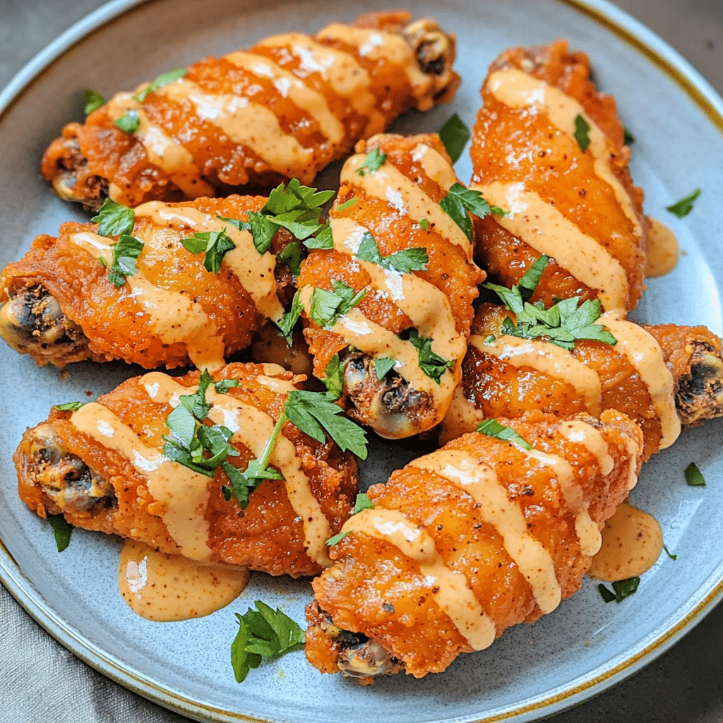 Spicy Beer-Battered Chicken Wings with Tangy Sauce — restaurant-quality recipe photo