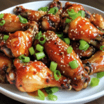 Spicy Honey Garlic Chicken Wings for Game Day — restaurant-quality recipe photo