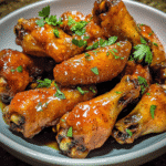 Spicy Honey Garlic Pumpkin Wings — restaurant-quality recipe photo