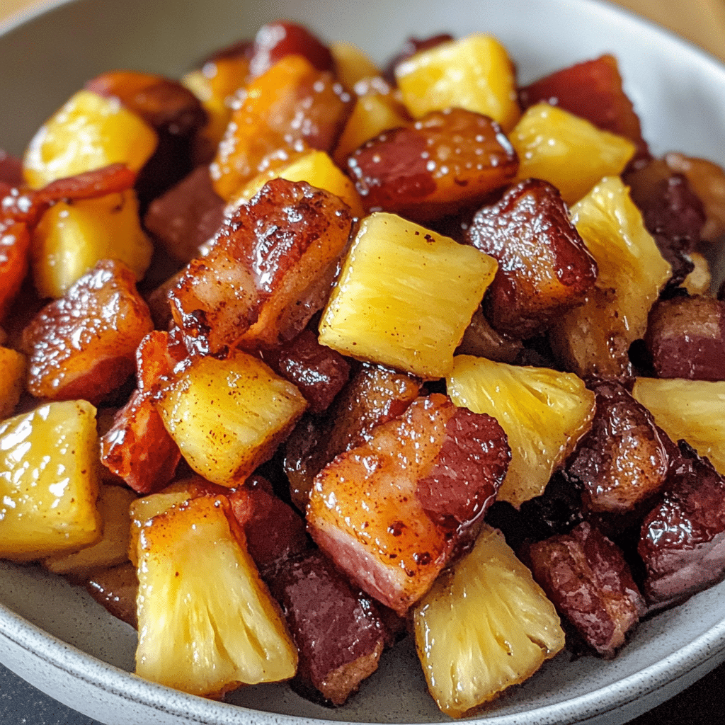 Spicy Maple Honey Bacon Pineapple Bites — restaurant-quality recipe photo