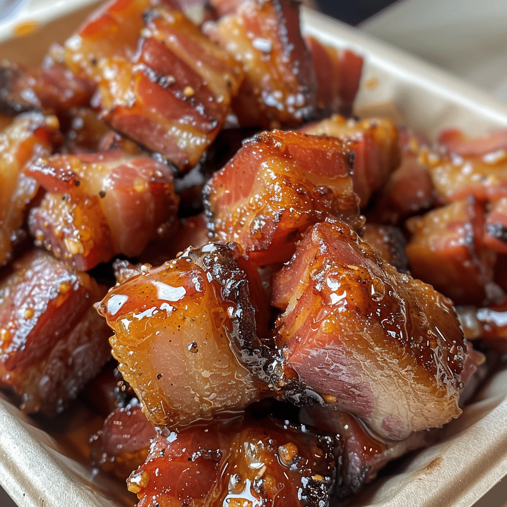 Sweet & Spicy Maple Candied Bacon Bites — restaurant-quality recipe photo