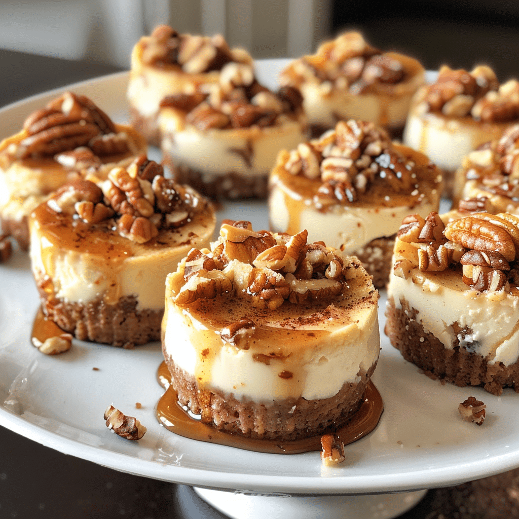 Sweet & Spicy Maple Pecan Cheesecake Bites — restaurant-quality recipe photo