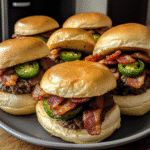 Sweet Heat Maple Bacon Jalapeño Sliders — restaurant-quality recipe photo