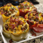 Ultimate Bacon Cheeseburger Stuffed Peppers — restaurant-quality recipe photo