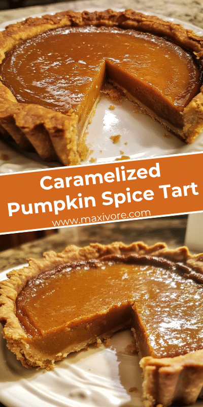 Caramelized Pumpkin Spice Tart