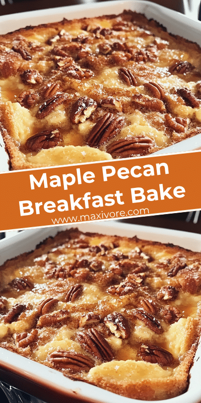 Maple Pecan Breakfast Bake