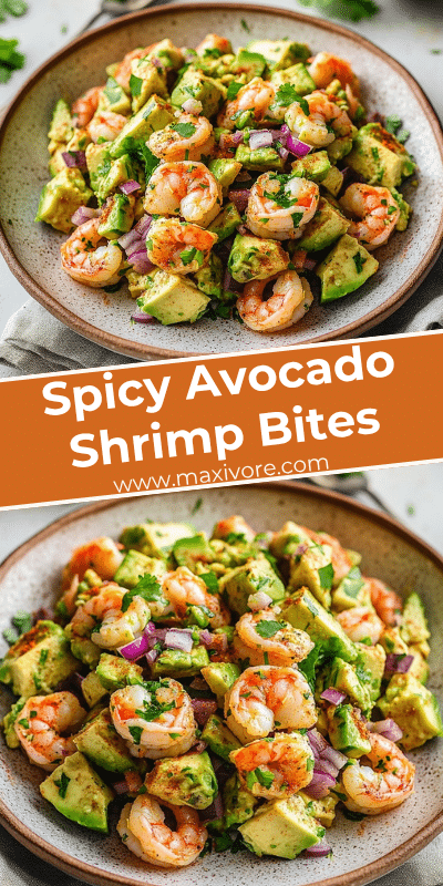 Spicy Avocado Shrimp Bites