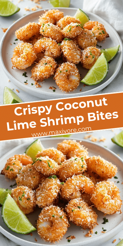 Crispy Coconut Lime Shrimp Bites