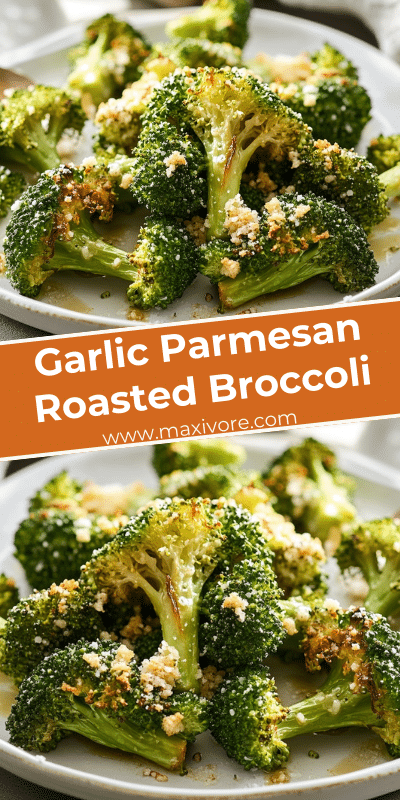 Garlic Parmesan Roasted Broccoli