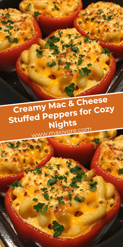 Creamy Mac & Cheese Stuffed Peppers for Cozy Nights