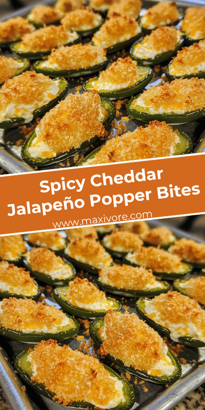 Spicy Cheddar Jalapeño Popper Bites