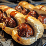 BBQ Bacon Stuffed Meatball Subs — restaurant-quality recipe photo