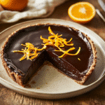 How to make Caramelized Chocolate Orange Tart — key cooking step