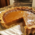 How to make Caramelized Pumpkin Spice Tart — key cooking step