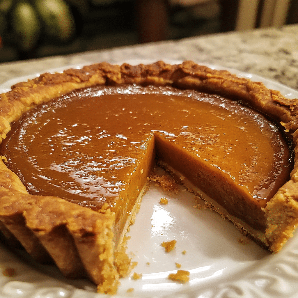 Caramelized Pumpkin Spice Tart — restaurant-quality recipe photo