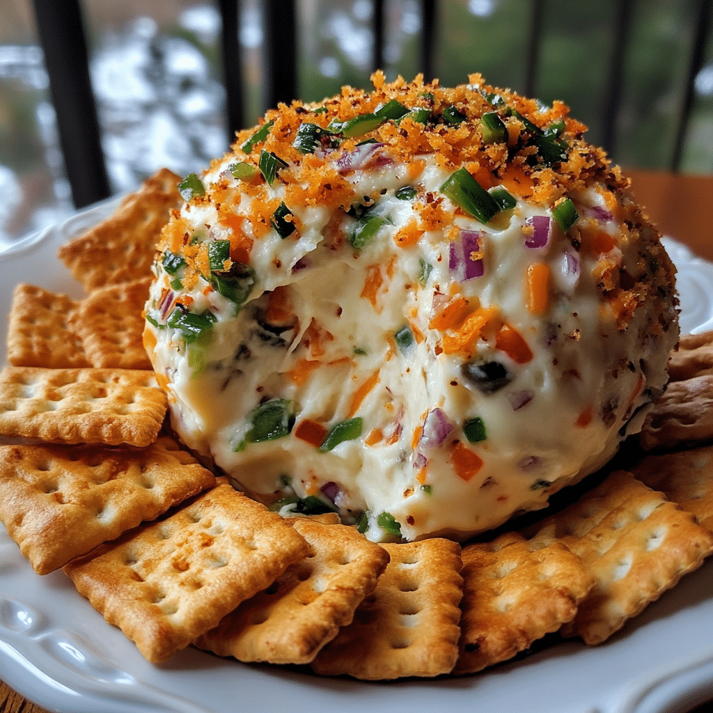Cheddar Explosion Cheese Ball with Spicy Jalapeño Kick — restaurant-quality recipe photo