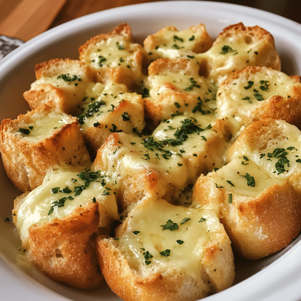 Cheesy Garlic Herb Fondue Bites for Holiday Parties — restaurant-quality recipe photo
