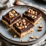 How to make Chocolate Hazelnut Dream Bars — key cooking step
