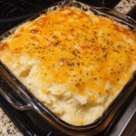 Creamy Garlic Mashed Potato Bake — restaurant-quality recipe photo