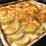 Creamy Garlic Parmesan Potato Bake — restaurant-quality recipe photo