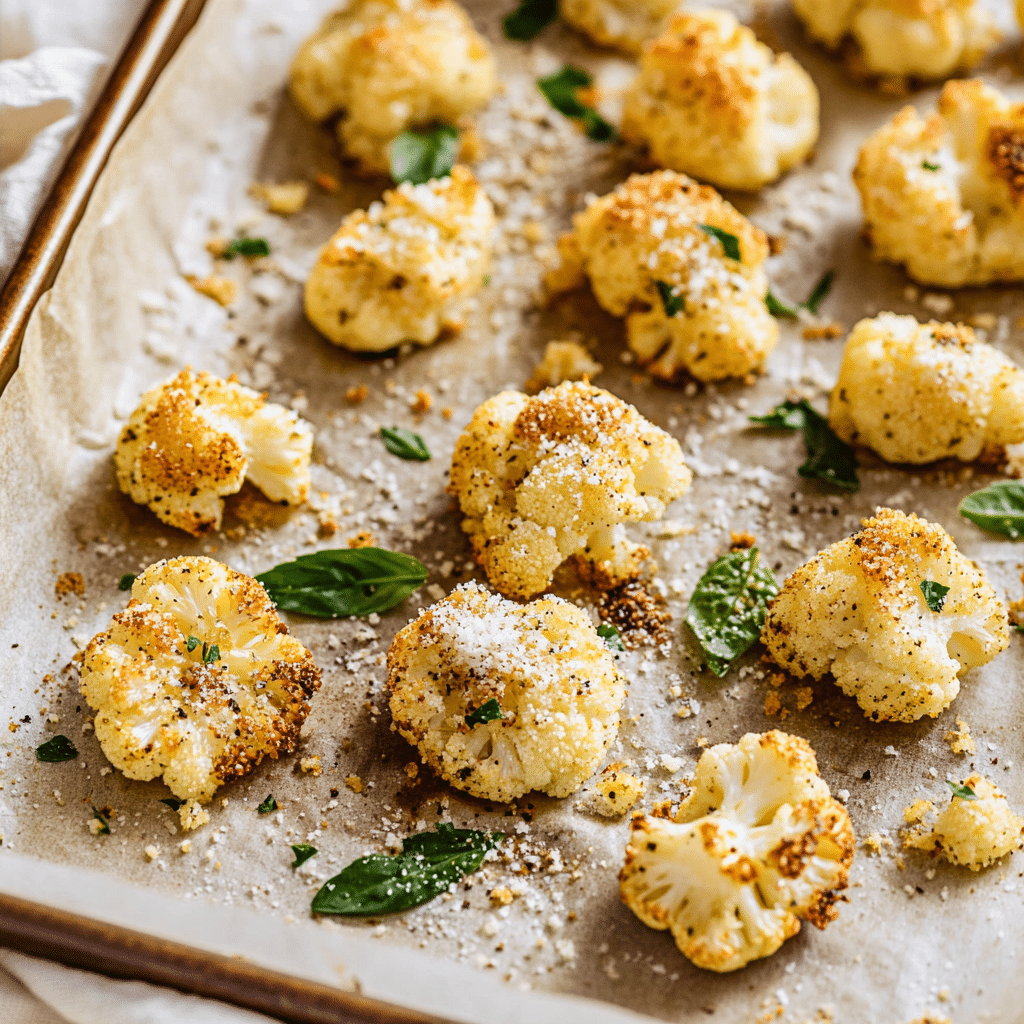 Crispy Parmesan Herb Cauliflower Bites — restaurant-quality recipe photo