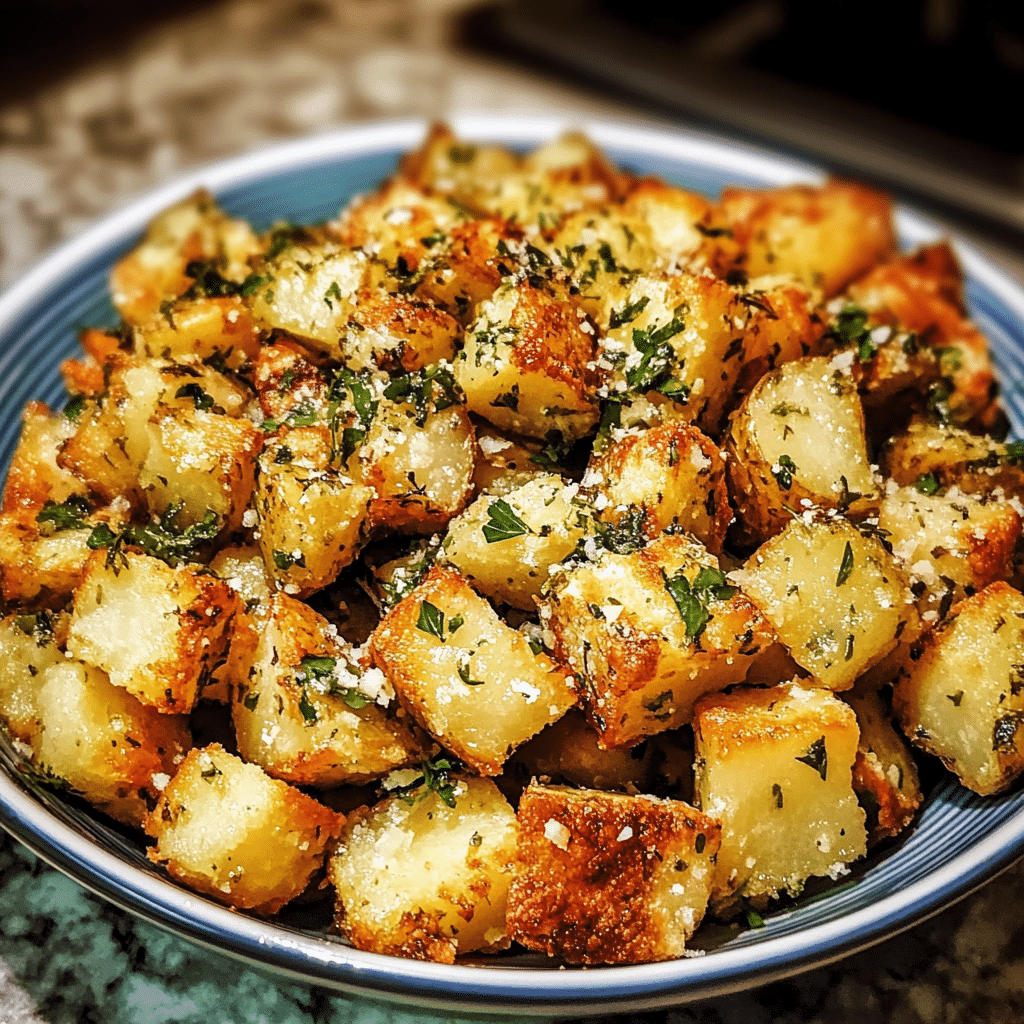 Crispy Parmesan Herb Potato Medley — restaurant-quality recipe photo