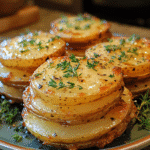 Crunchy Parmesan Herb Potato Stacks — restaurant-quality recipe photo