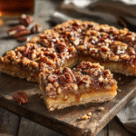 How to make Decadent Maple Pecan Pie Bars — key cooking step