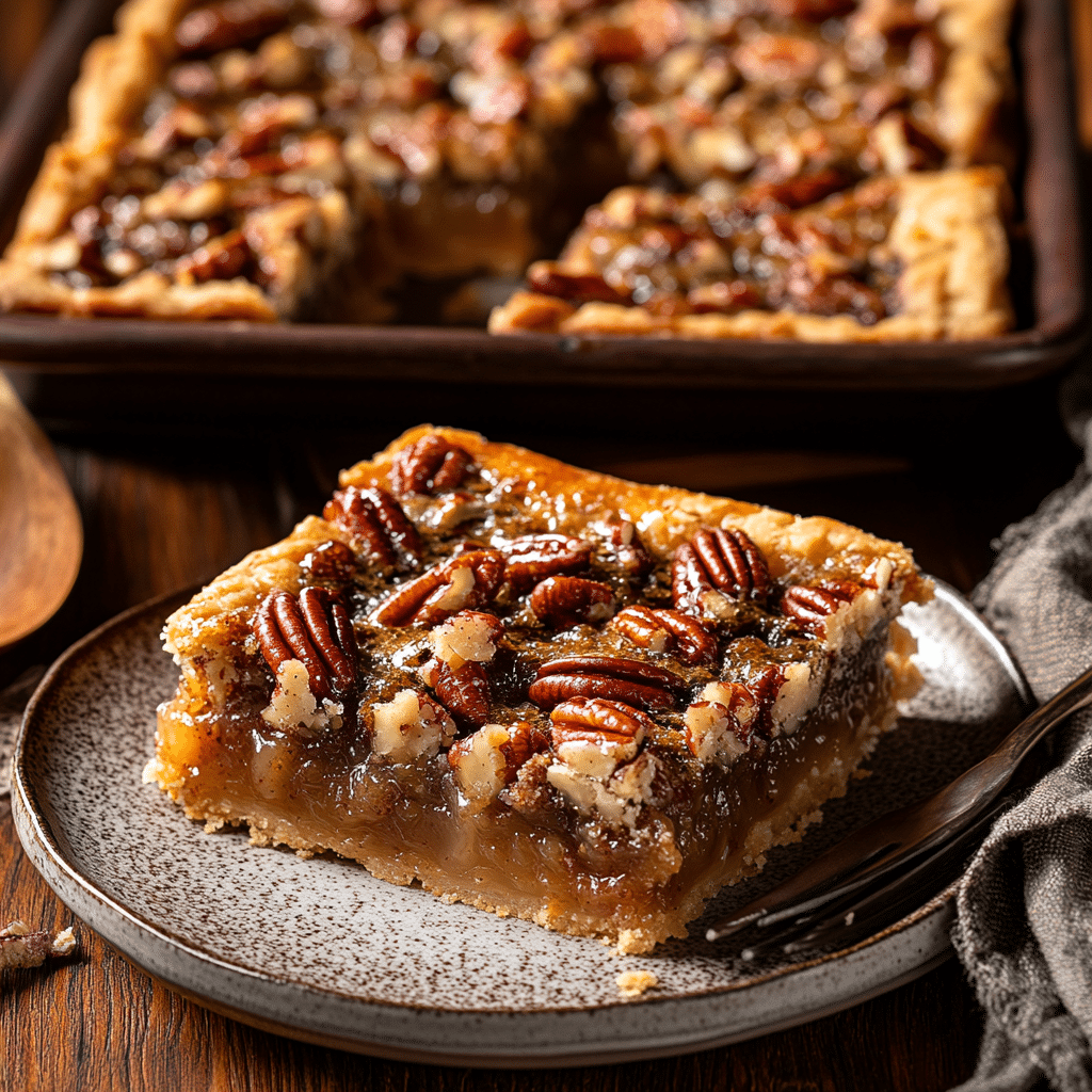 Decadent Maple Pecan Pie Bars — restaurant-quality recipe photo